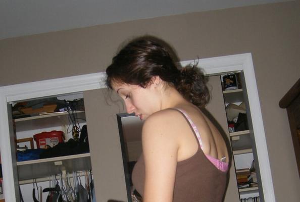 Sexy Skinny MILF Abbie Having Fun
