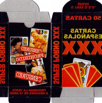 Карты Cartas Espanolas XXX