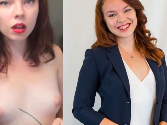オーロラ - 服を着た状態と脱いだ状態