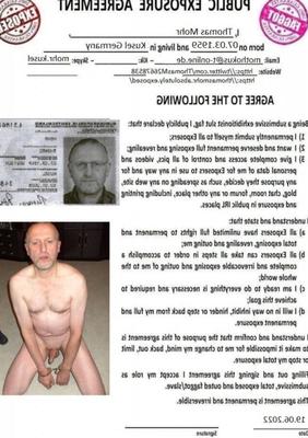 Fag alemão Thomas Mohr exposto