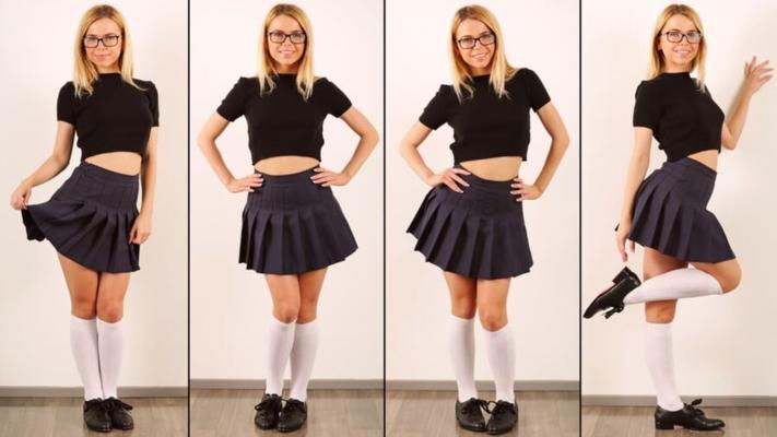 Alina West - garota favorita dos professores negros