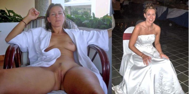 Antes y después - ella siempre es sexy 160 - NOVIA