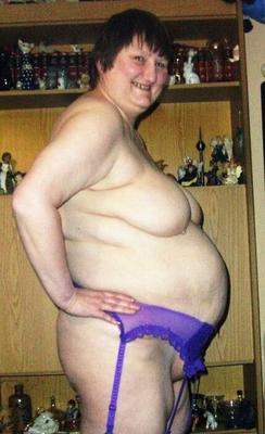 Ugly fat Woman