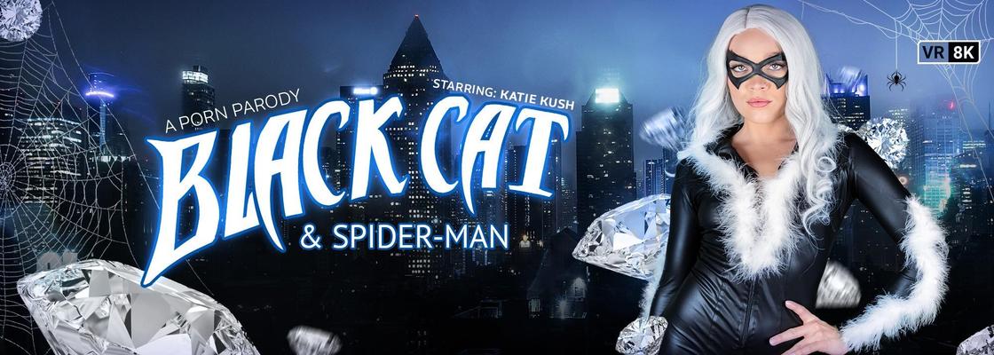 Katie Kush Yo Black Cat und Spider Man, ein Porno Park