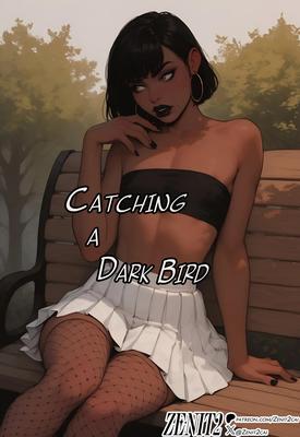 Attraper un oiseau sombre